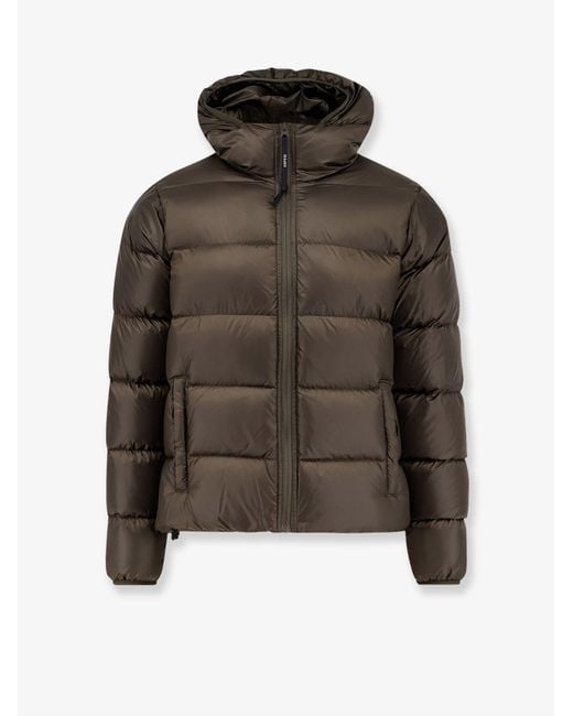 Aspesi Brown Budd Nylon Down Jacket