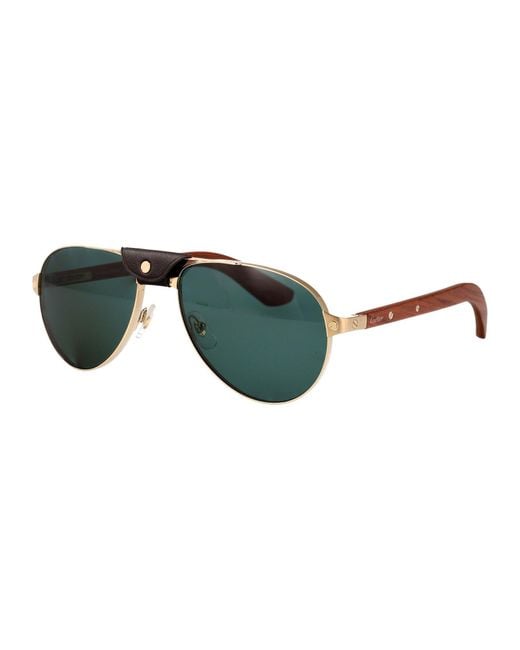 Cartier Green Sunglasses for men