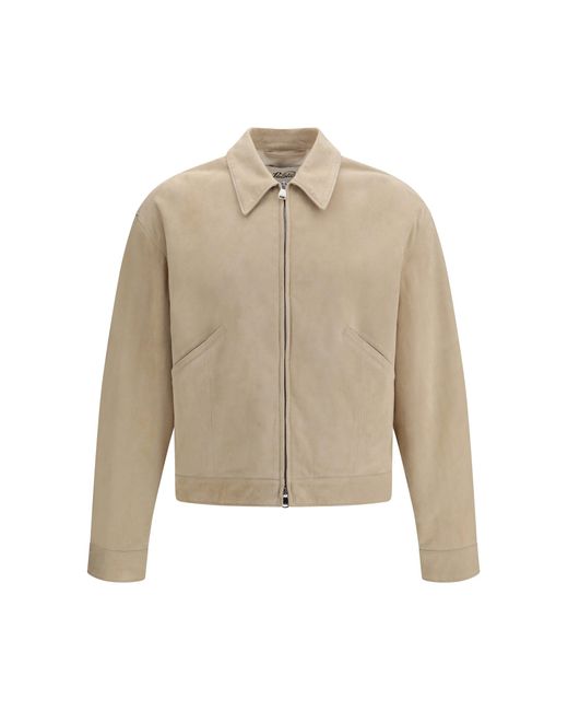 Valstar Natural Bomber Jacket Suede