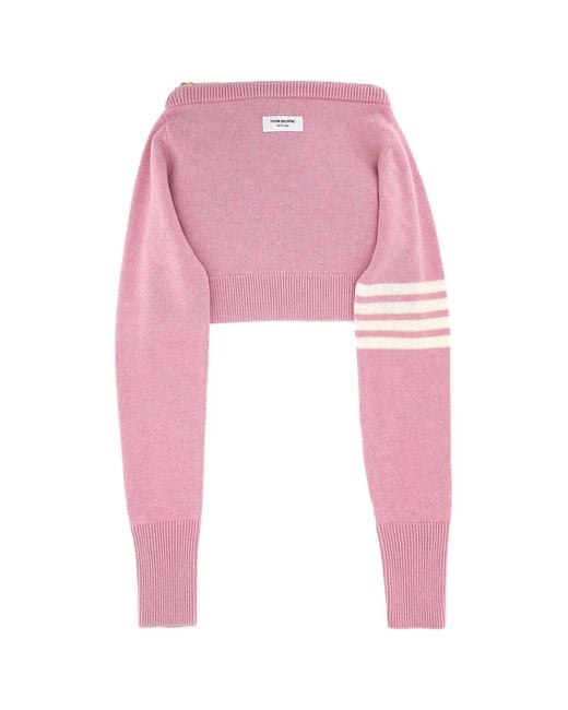 Thom Browne Pink Clutch