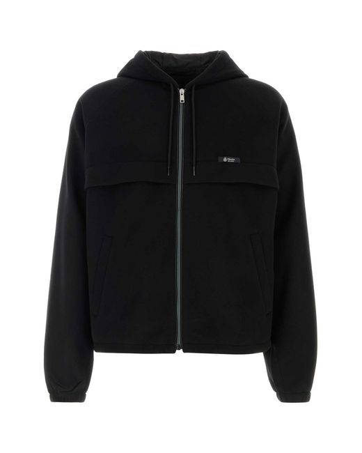 Prada Black Pile Jacket for men