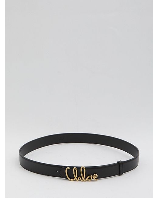 Women's Gray Chloé Iconic Belt