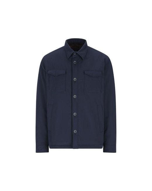 Herno Blue Jackets for men