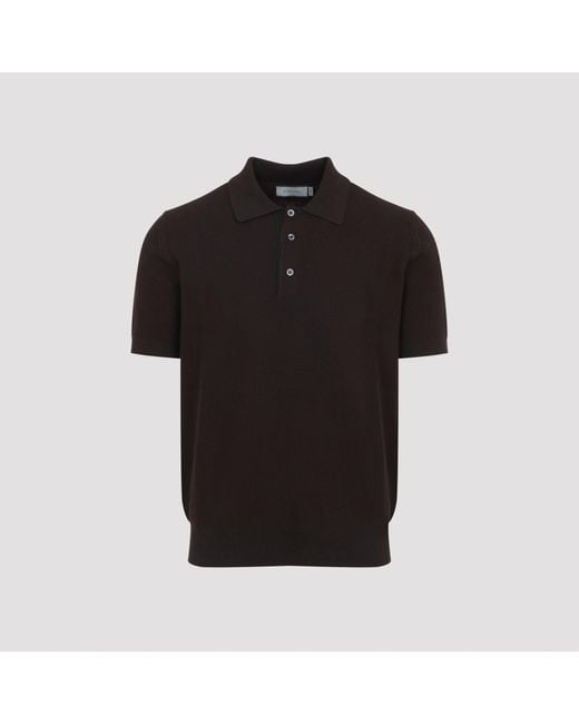 Canali Black Knit Sweater for men