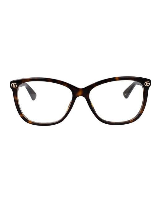 Gucci Brown Acetate Glasses