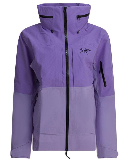 Arc'teryx Purple "Incendia" Technical Jacket