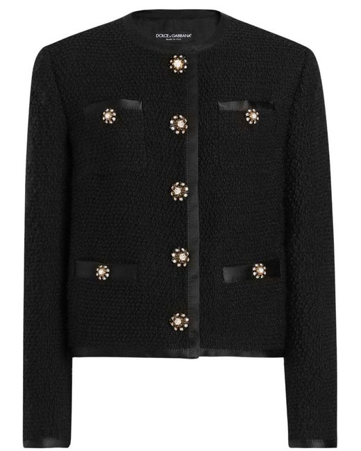Dolce & Gabbana Black Jackets