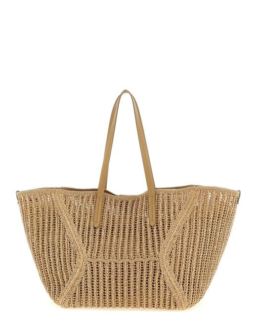 Brunello Cucinelli Brown Polyamide Shoulder Bag