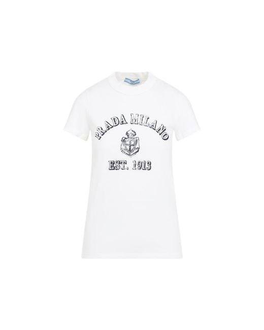 Prada White T-Shirts