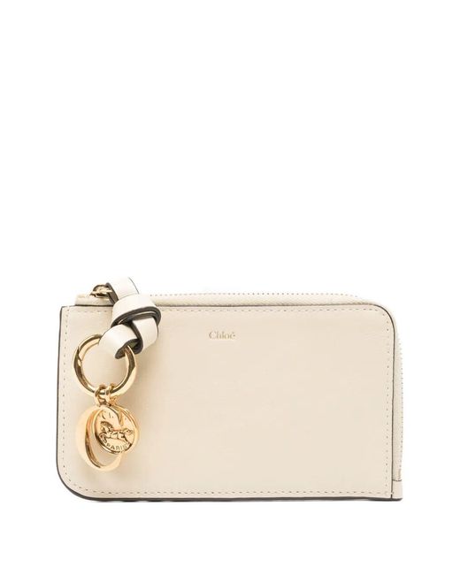 Women's Natural "Alphabet" Large Wallet