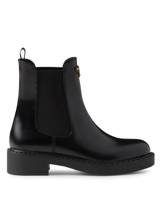 Prada Black Stivaletti