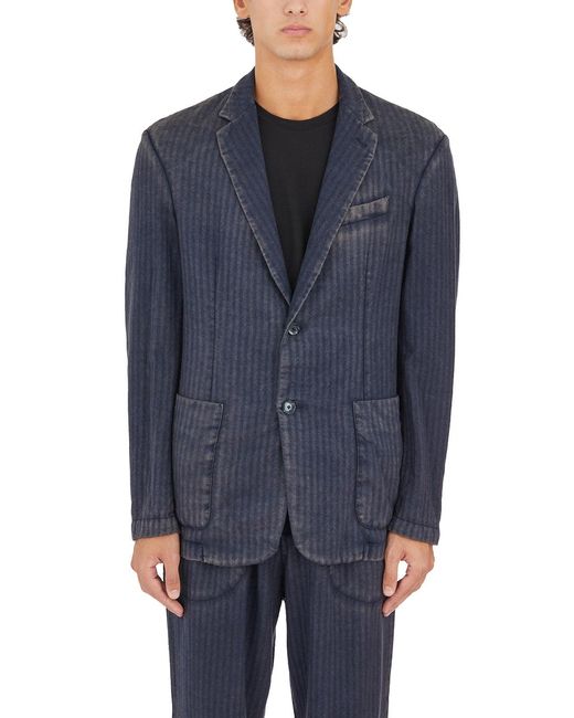 Barena Blue Giacca Borgo for men