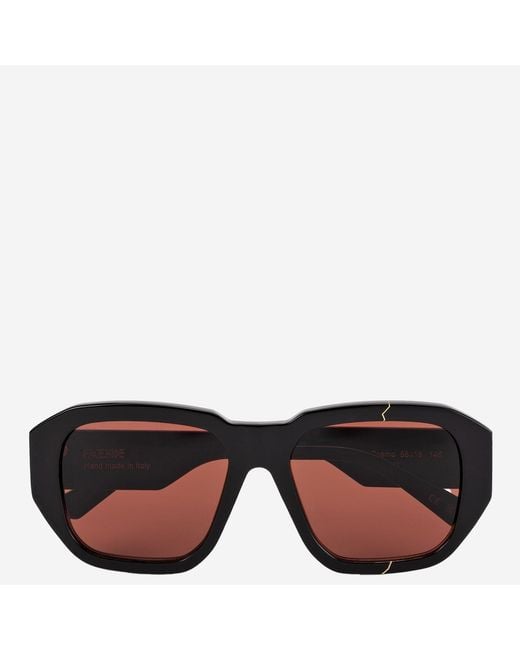 Women's Black Broken Cosmo Sunglasses