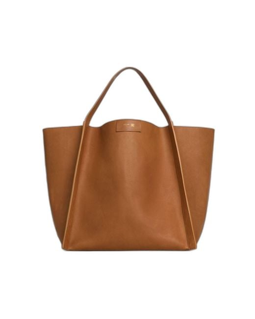 Céline Brown Medium Cube