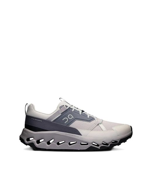 Men's Gray Polyester Sneakers