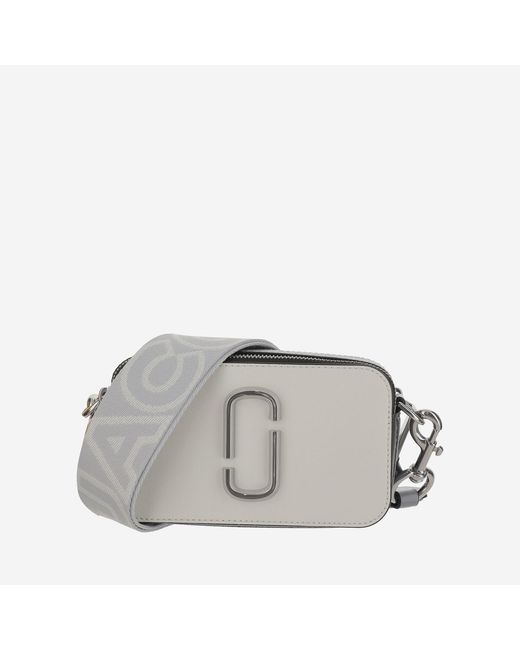Marc Jacobs Gray Snapshot Shoulder Bag