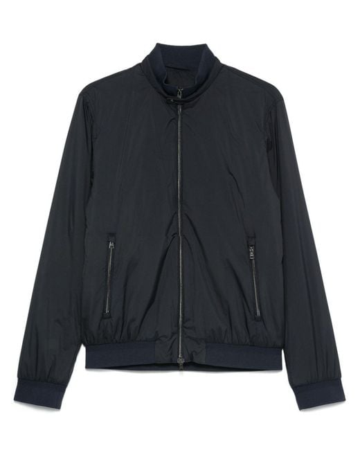 Herno Blue 'Ecoage' Bomber Jacket for men
