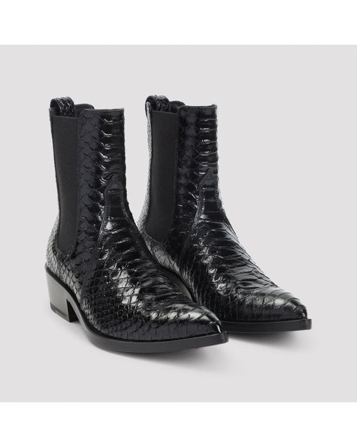 Tom Ford Black Booties