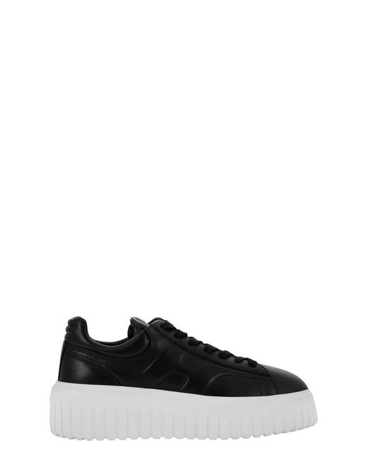 Hogan Black H-Stripes