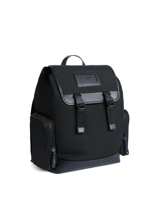 KENZO Black Backpack for men