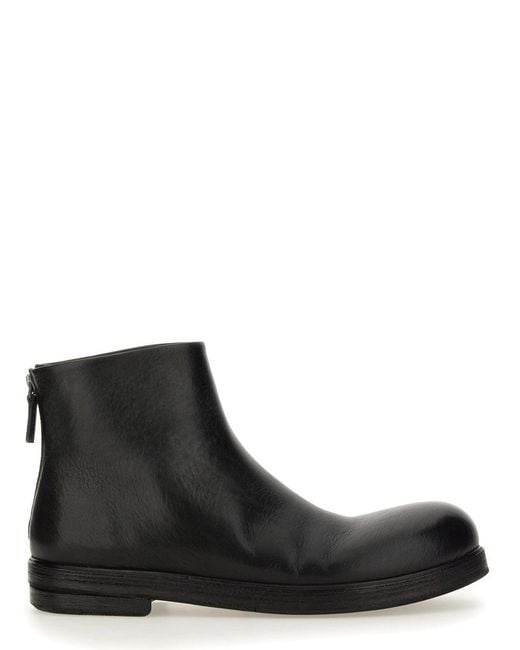 Marsèll Black Pumpkin Wedge" Boot for men