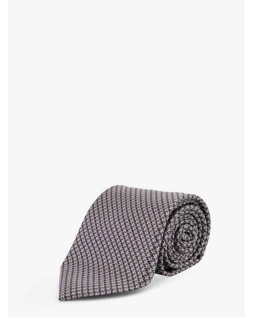 Tom Ford Gray Silk Tie for men