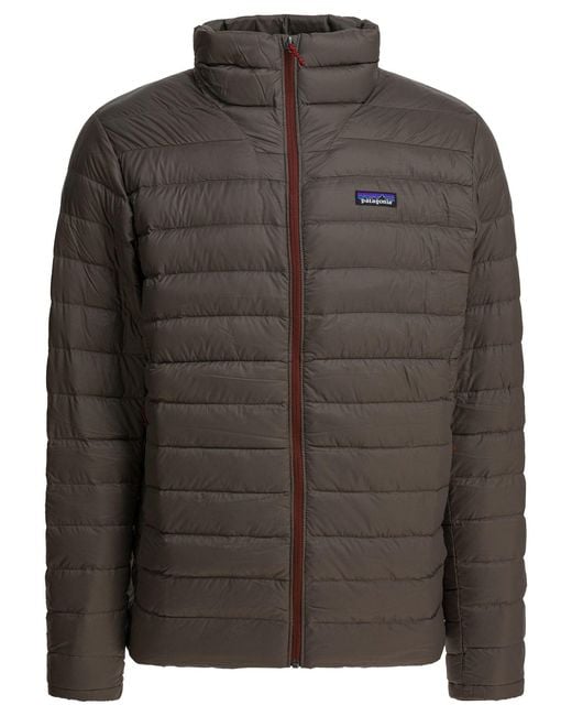 Patagonia Brown "Down Sweater" Lightweight Down Jacket for men