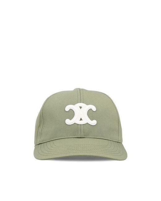 Céline Green Triomphe Trucker Hat