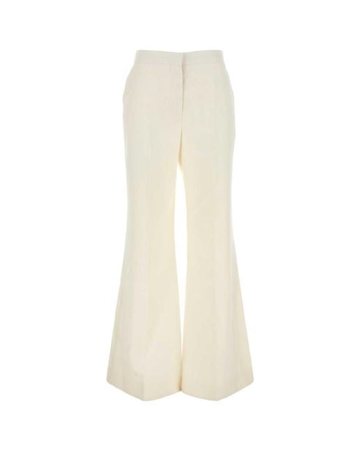 Givenchy White Flared Pants