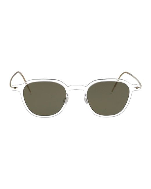 Women's Green Rectangular Sunglasses 8348 C01