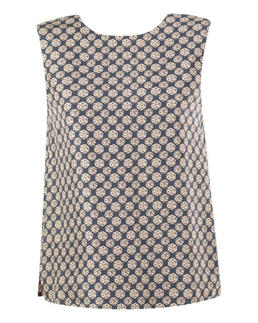 Max Mara Brown Stmtimetop