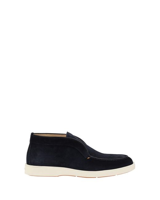 Santoni Blue Trainers for men