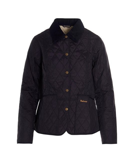 Barbour Blue 'Liddesdale' Down Jacket