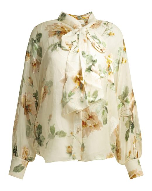 Zimmermann Metallic "Carousel" Blouse