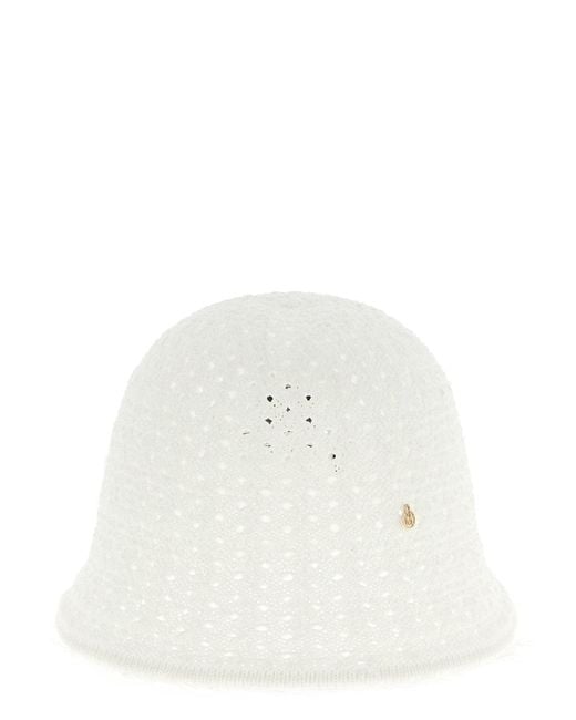 Maison Michel White 'Lison' Hat