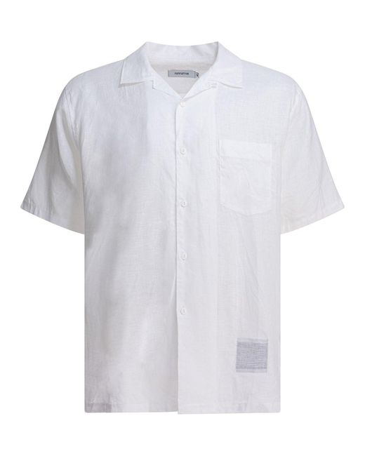 Nonnative White Voyager Shirts for men