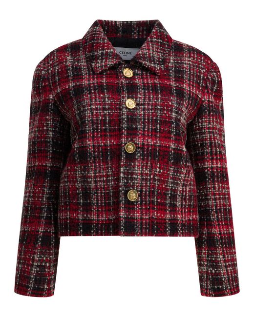 Céline Red Jackets & Coats