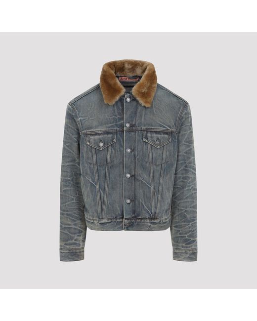 Acne Gray Jacket for men