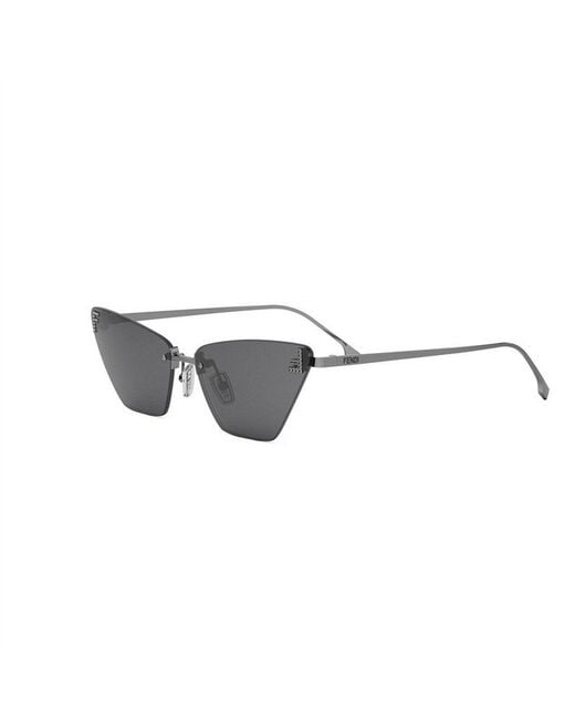 Fendi Gray Sunglasses