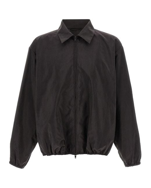 Ssstein Black Collar Jacket
