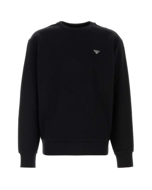 Prada Black Felpe for men
