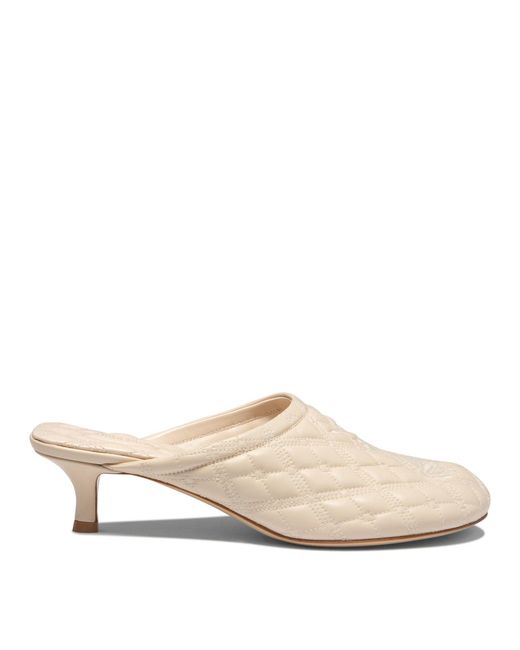 Burberry Natural Leather Pumps For