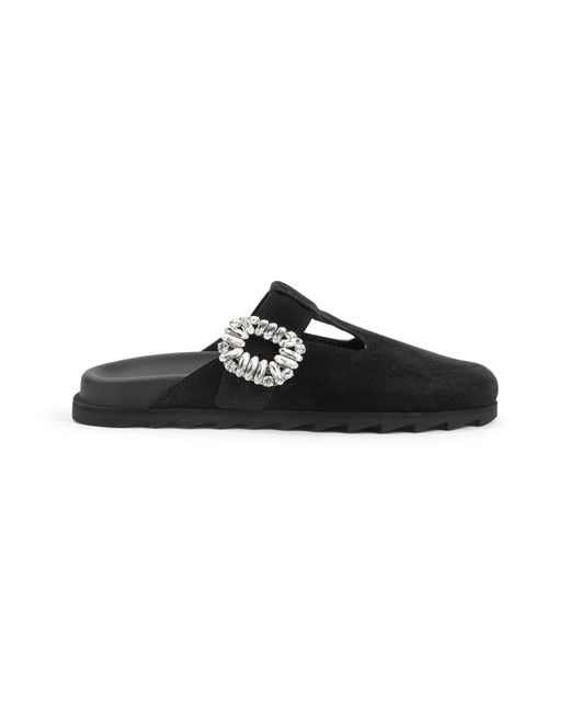 Roger Vivier Black Mules