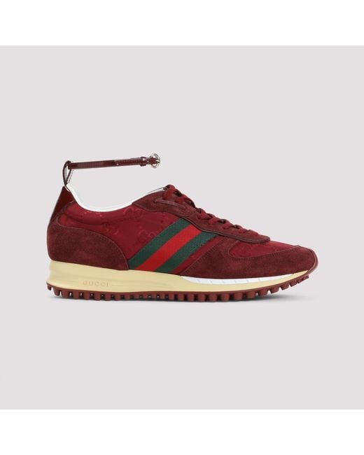 Gucci Red Re-Motion Trainer Sports Shoes