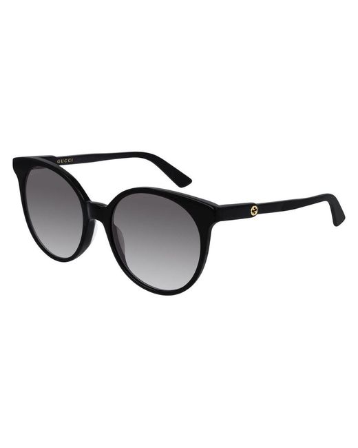 Gucci Black Round Gradient Gg0488S