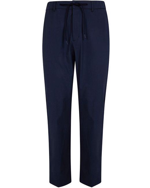 Herno Blue Regular Trousers for men