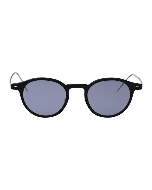 Women's Blue Matte Acetate + Titanium Sunglasses