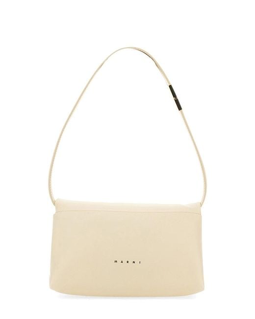 Marni Natural Mini Prism Handbag