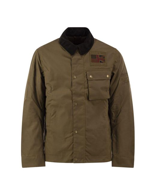 Barbour Green Workers for men