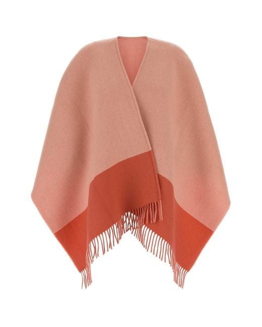 Gucci Orange Wool Blend Cape